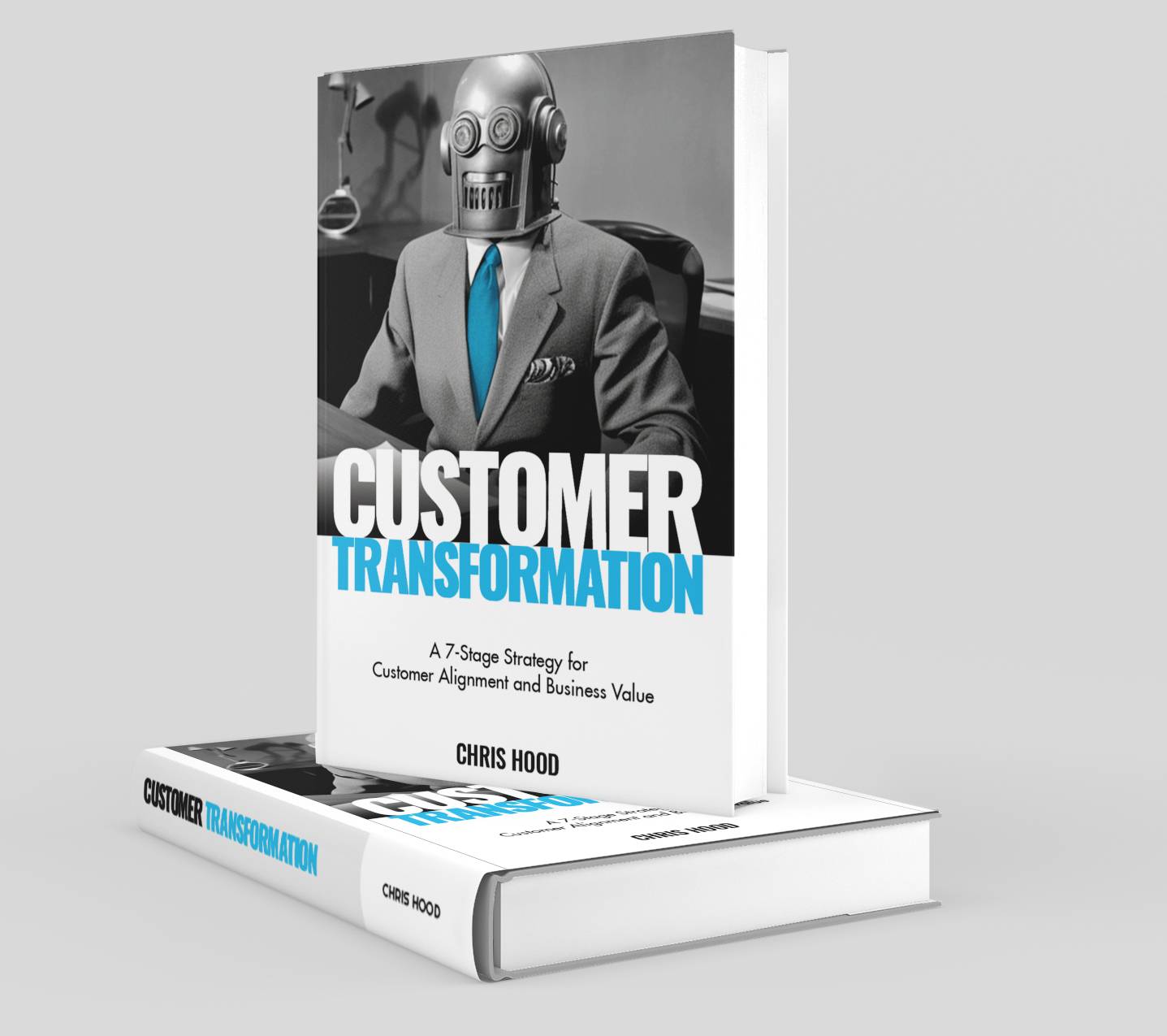 Customer Transformation book mockup